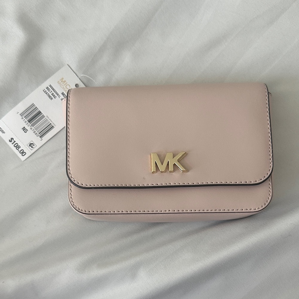 Michael Kors Light Pink Mini Belt Bag